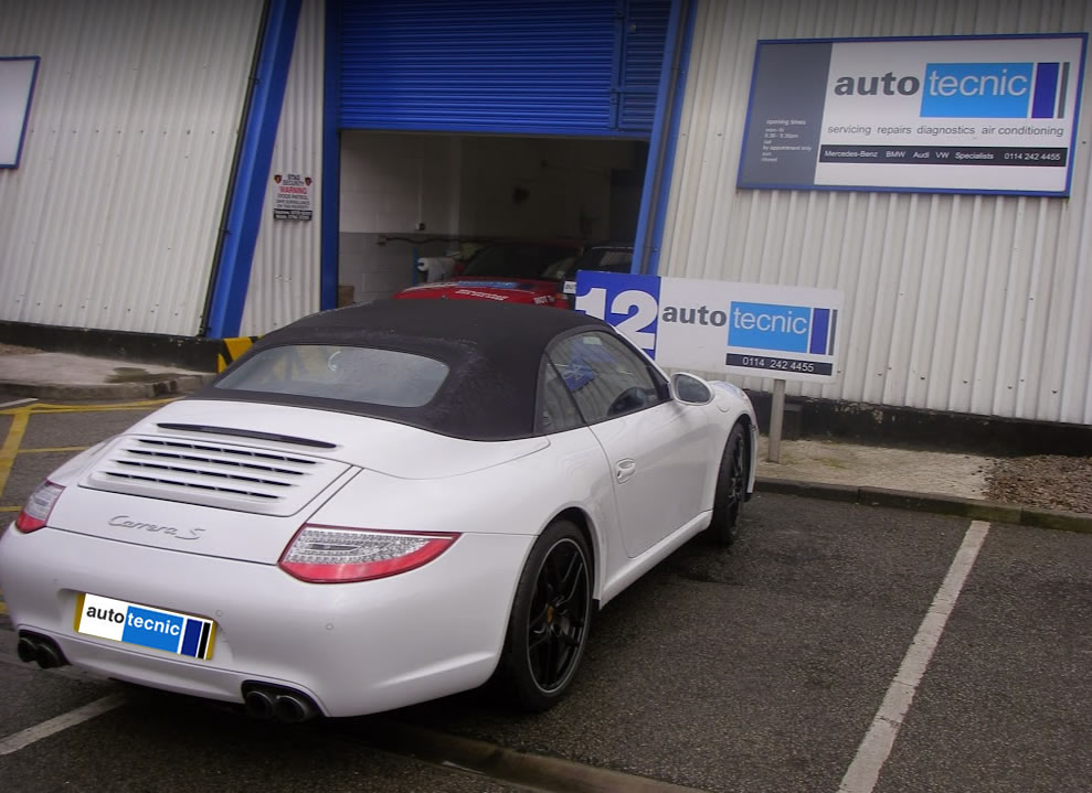 autotecnic garage Porsche Carrera S